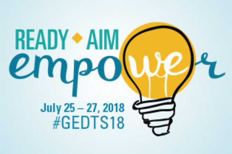 Preview of the 2018 GEDTS Annual Conference
                      