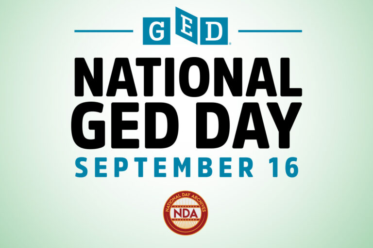 President’s Corner: Announcing the First Official  National GED Day on September 16
                      