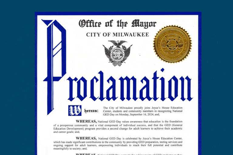 Adult Education and Family Literacy Week and National GED Day Recap
                      